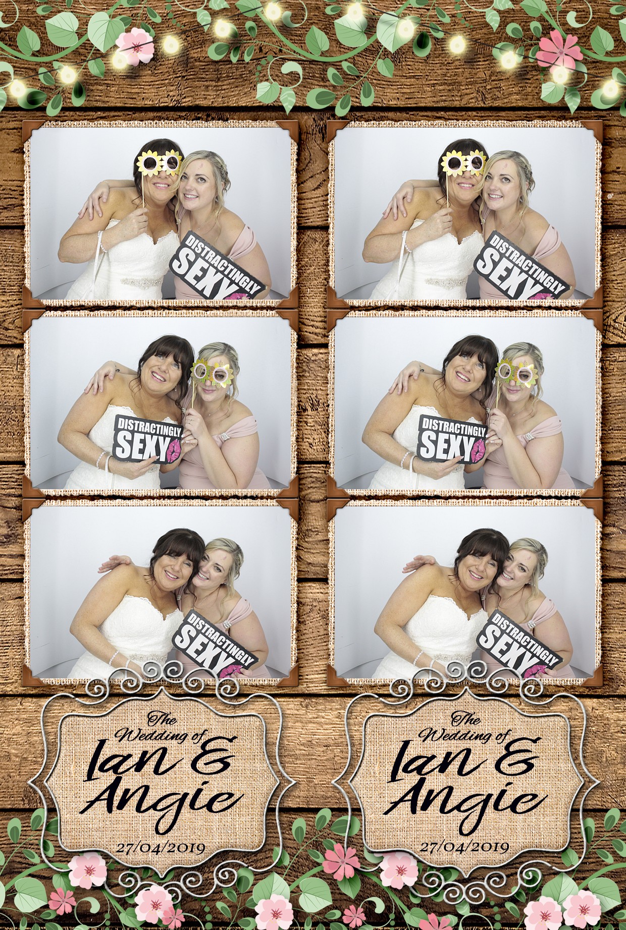 Ian & Angie’s wedding  | View more photos from the event at gallery.myphotoboothexperience.co.uk/u/MyPhotoBoothExperienceLtd/Ian-Angie’s-wedding
